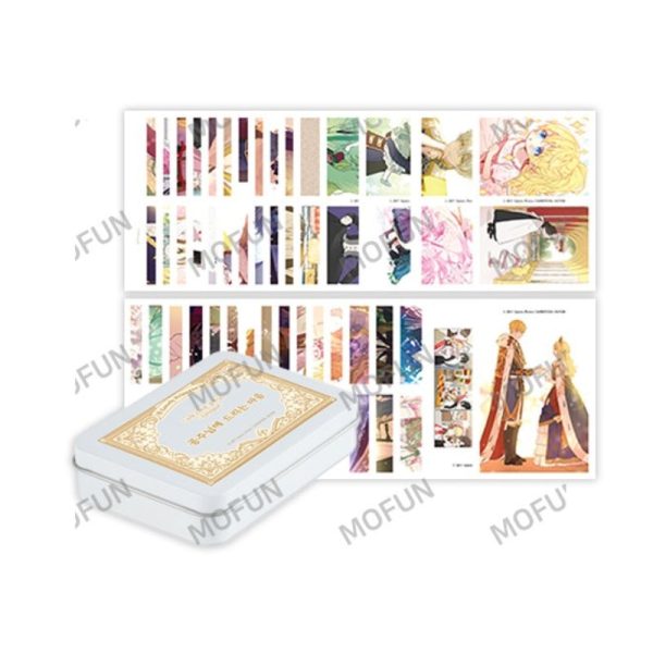 Suddenly Became A Princess x MOFUN - Tin Case + Square Sticker Set For Sale