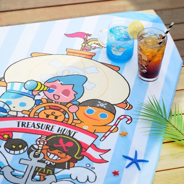 Cookie Run - Treasure Hunt Beach Towel Fashion
