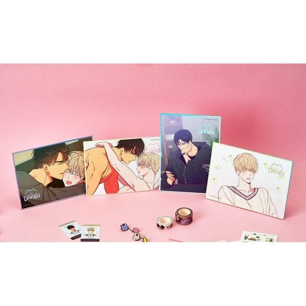 No Love Zone x MOFUN - Illustration Colored Paper Set Of 4 Online Sale - Image 2