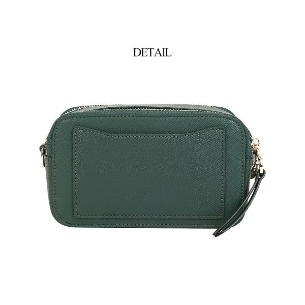 CLUE - Casual Square Deep Green Camera Bag Hot on Sale - Image 3