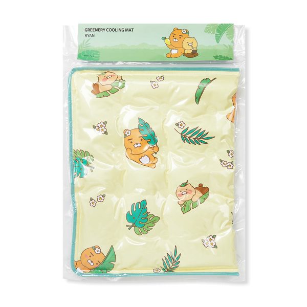 Kakao Friends - Ryan & Choonsik Greenery Cooling Mat Sale - Image 3