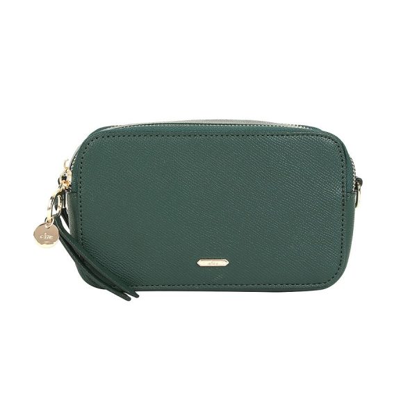 CLUE - Casual Square Deep Green Camera Bag Hot on Sale - Image 5