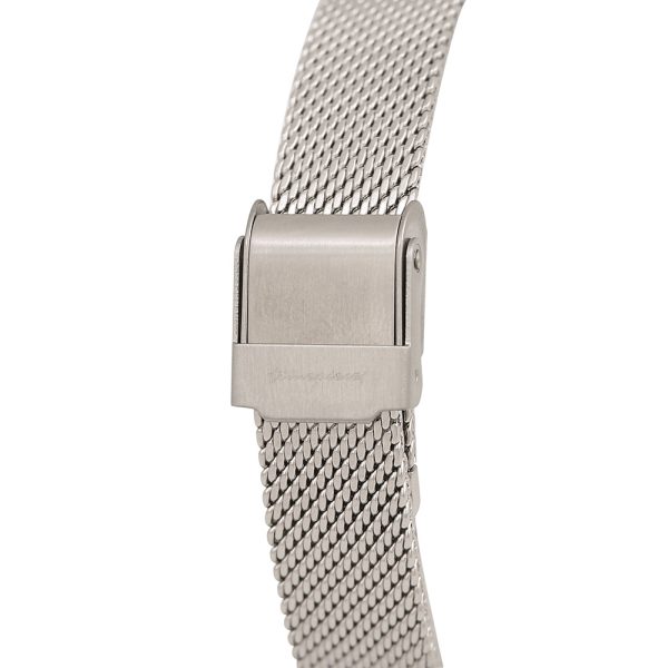 OST - Black Index Solar Men s Couple Mesh Watch Cheap - Image 3