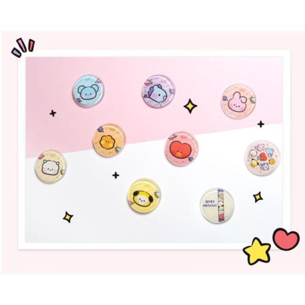 BT21 - Minini Sticky Gel Pad For Discount