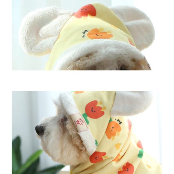 ITSDOG - Dog Cat Soft Bebe Hooded Winter Blanket Supply - Image 3
