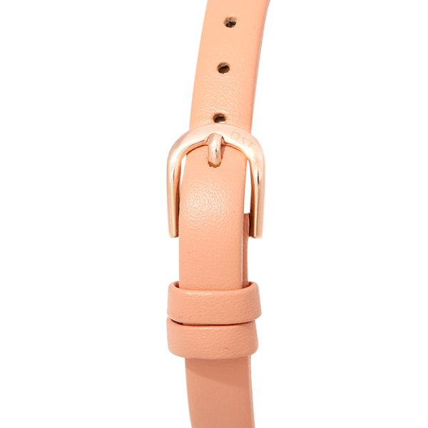 OST - Dazzling Pink Women s Leather Watch Supply - Image 3