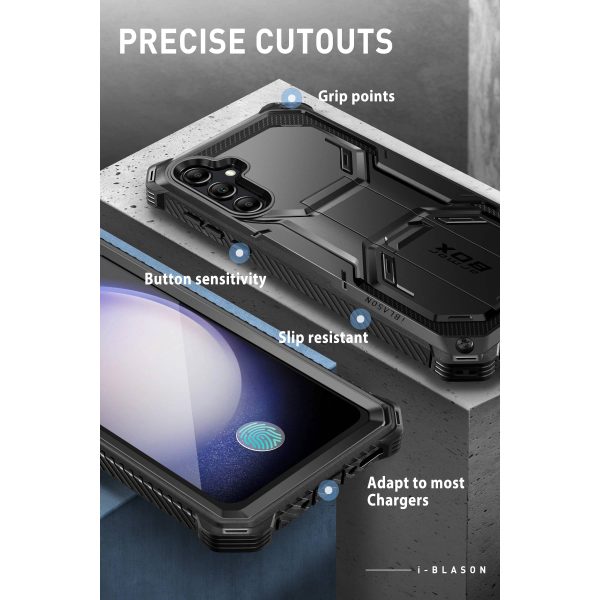 Galaxy S24 FE Armorbox Protective Phone Case - Black Online Sale - Image 5