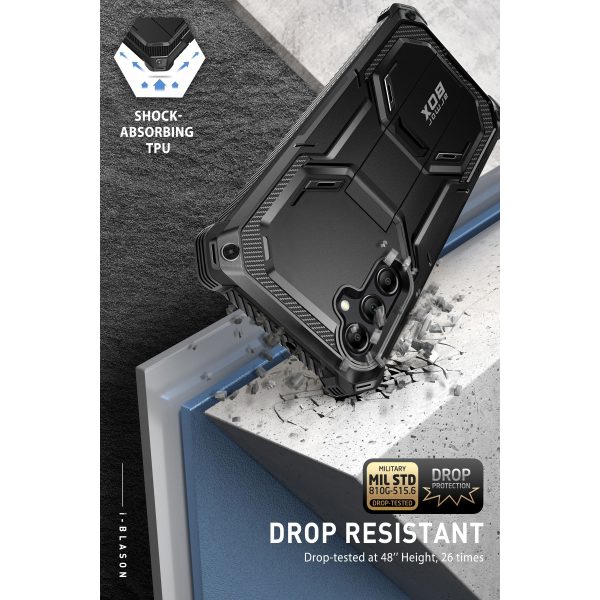 Galaxy S24 FE Armorbox Protective Phone Case - Black Online Sale - Image 3